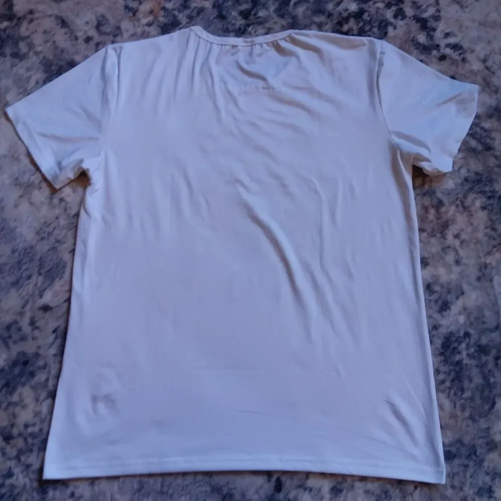 Blame It All On My Roots Womens Tshirt White XL - Picture 4 of 4